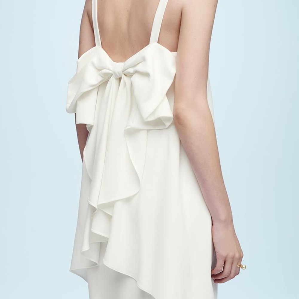 Club Monaco Davie bow dress NWT
